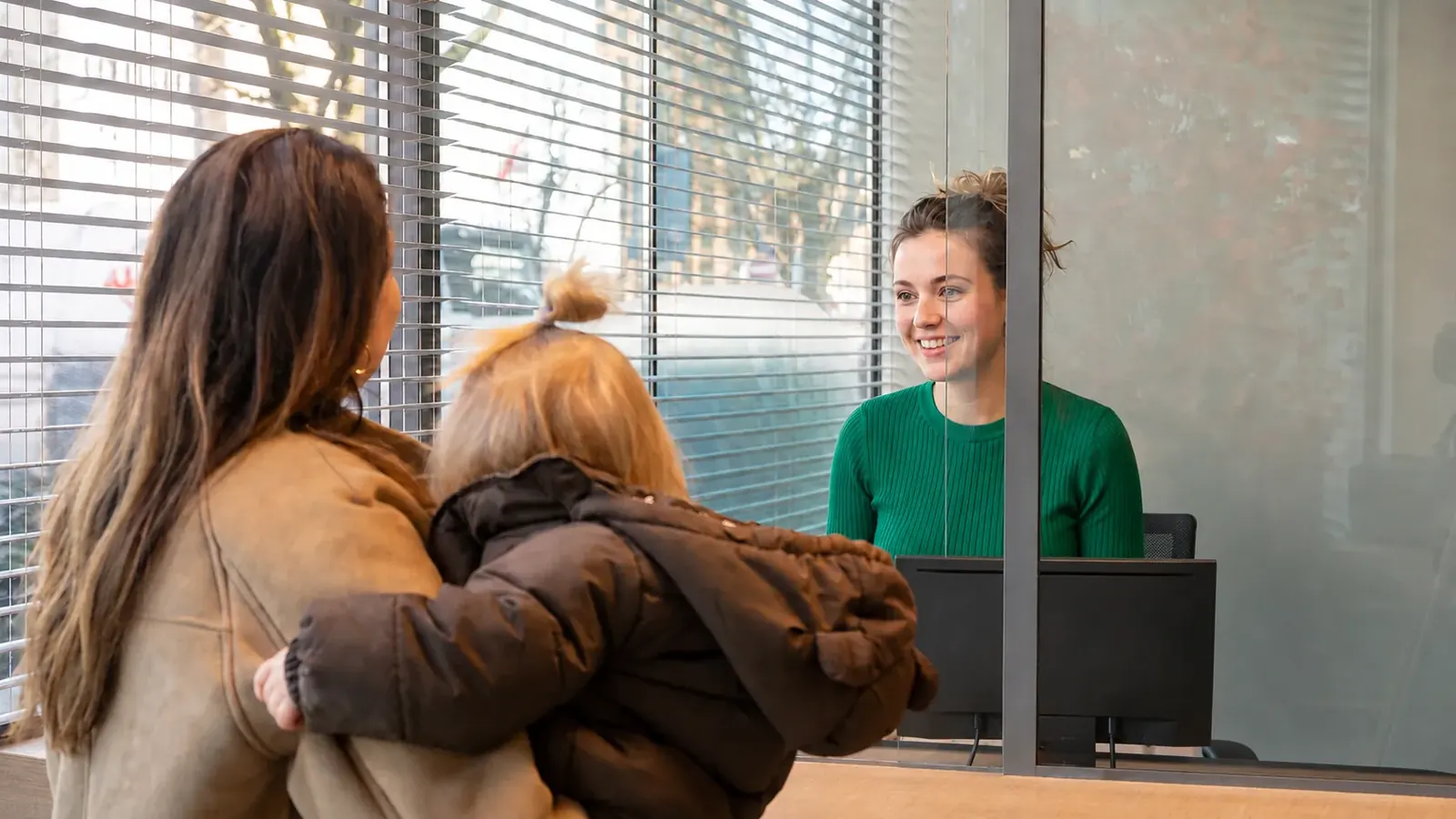 Ontvangst bij Huisartsenpraktijk Wijnhaven